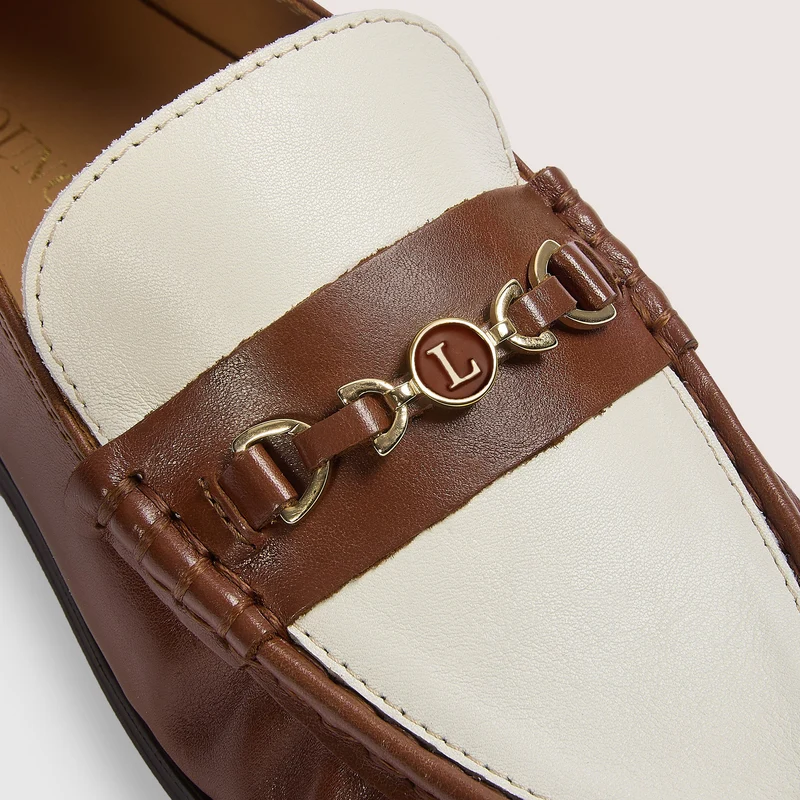 Mocassins Agnes - Beige/Crème