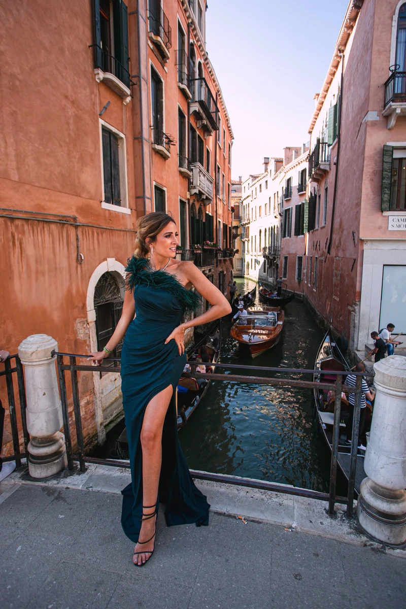 Robe Kendall verte