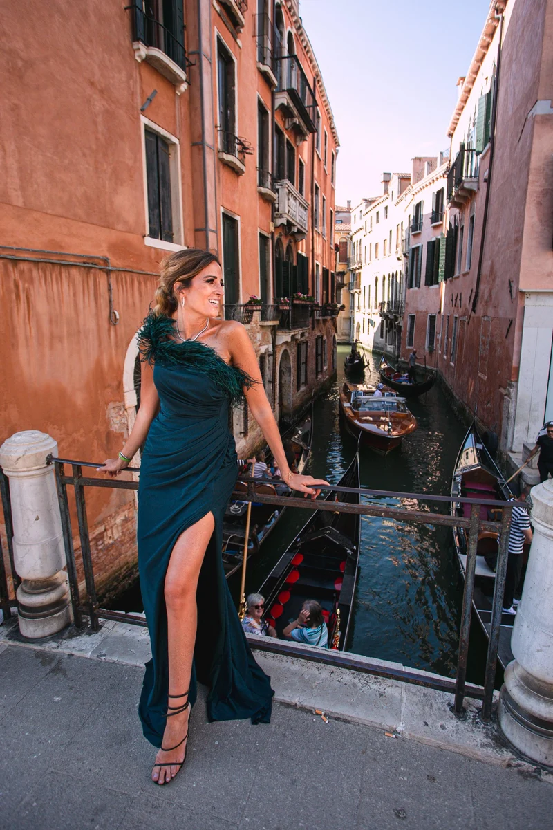 Robe Kendall verte