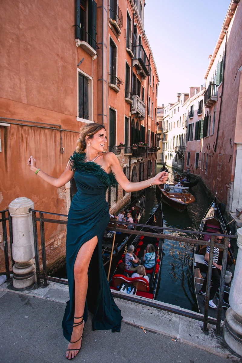Robe Kendall verte