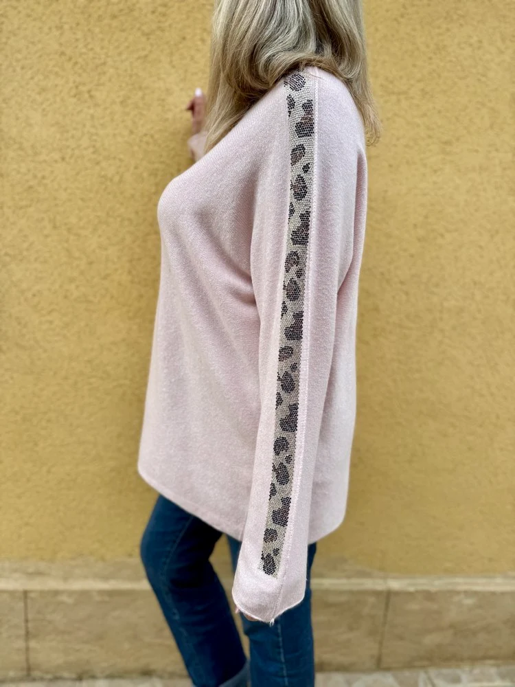Pull Alonzo rose pâle
