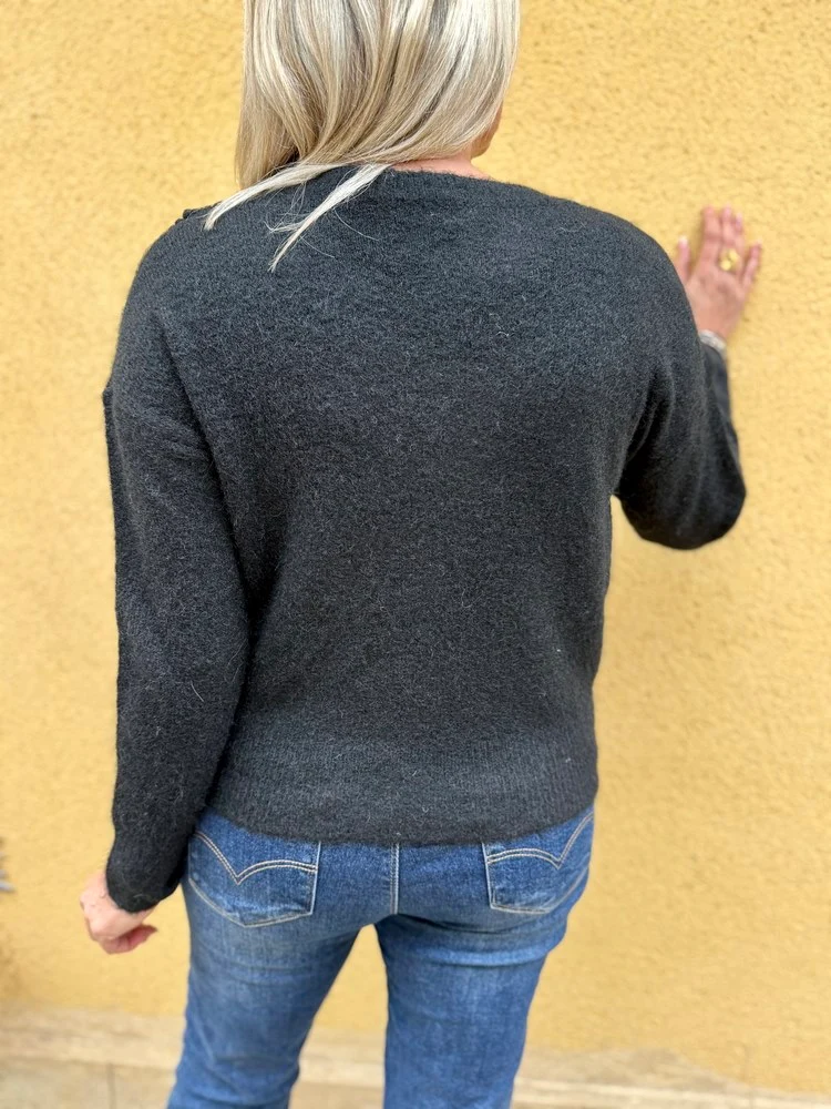 Pull Rémi noir