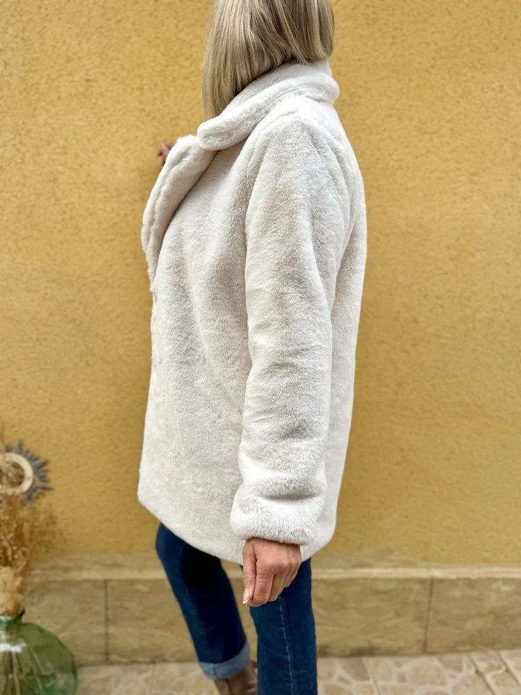 Manteau Gino ivoire