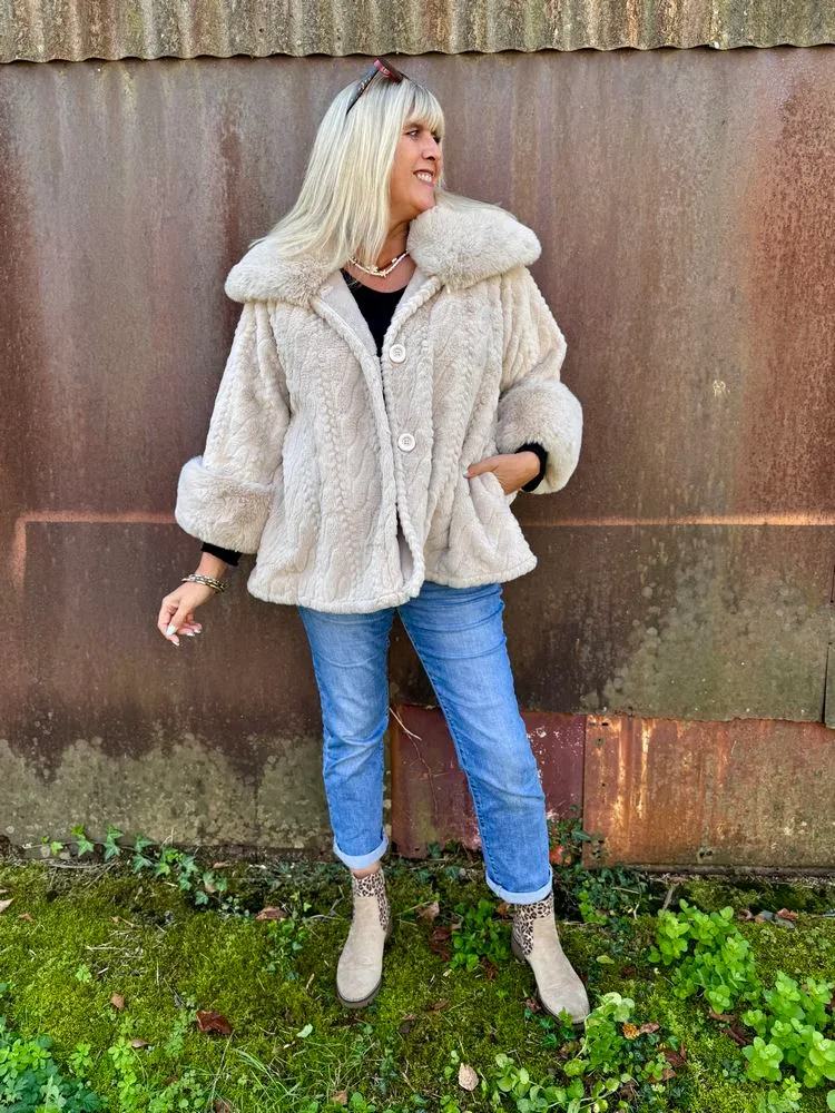 Veste Elisa beige