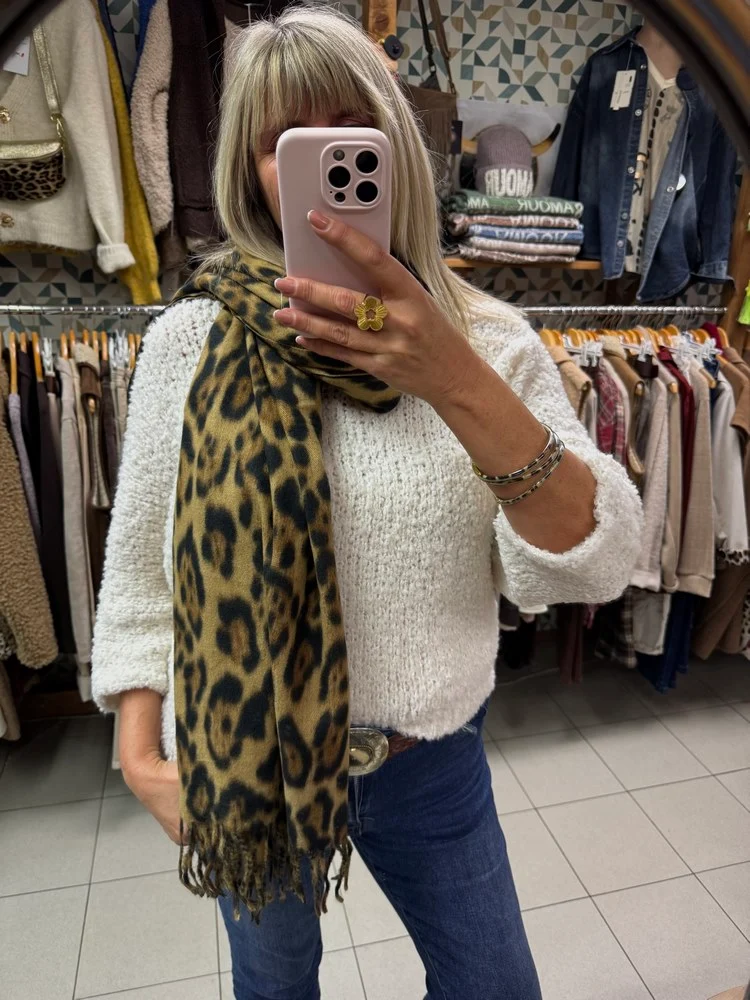 Echarpe Léa camel