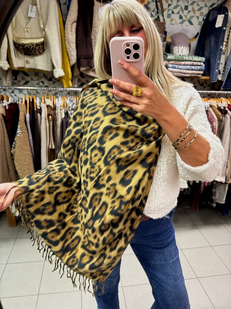 Echarpe Léa camel
