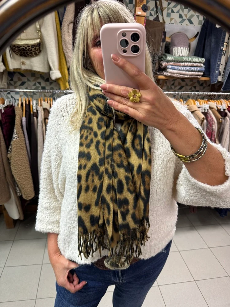 Echarpe Léa camel