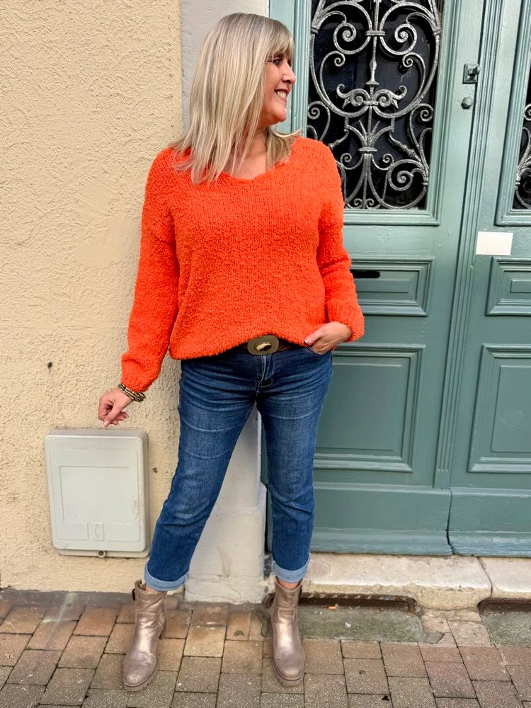 Pull Lilio orange
