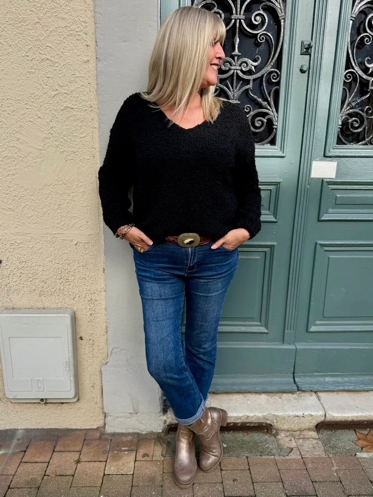 Pull Lilio noir