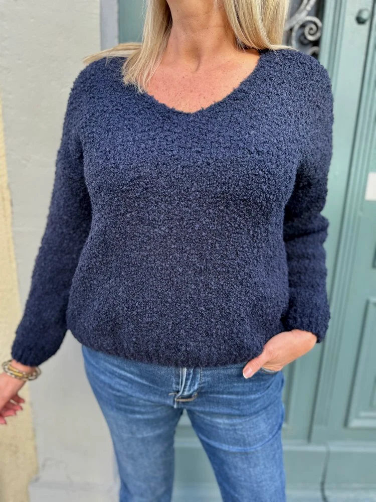 Pull Lilio bleu marine