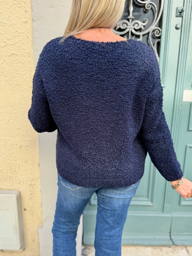 Pull Lilio bleu marine
