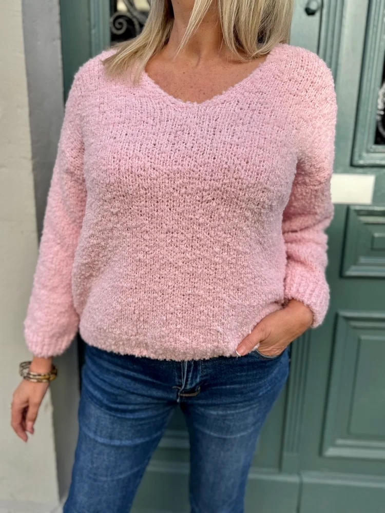 Pull Lilio rose pâle