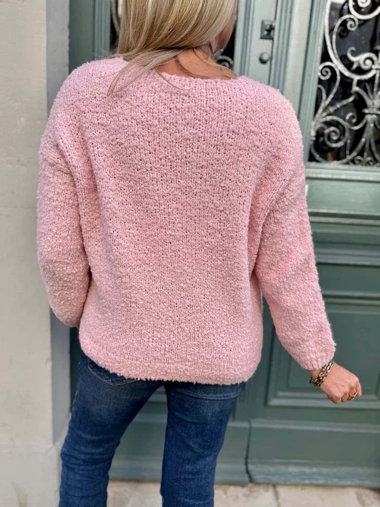 Pull Lilio rose pâle