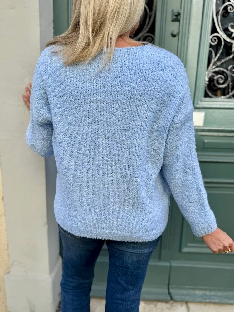 Pull Lilio bleu ciel