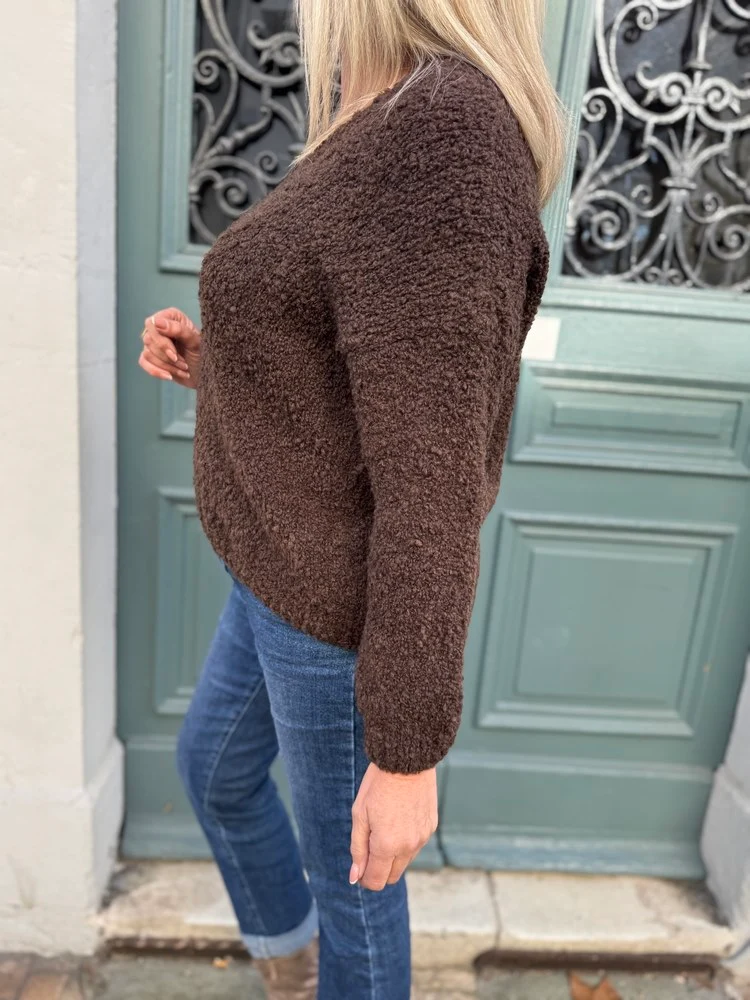 Pull Lilio chocolat