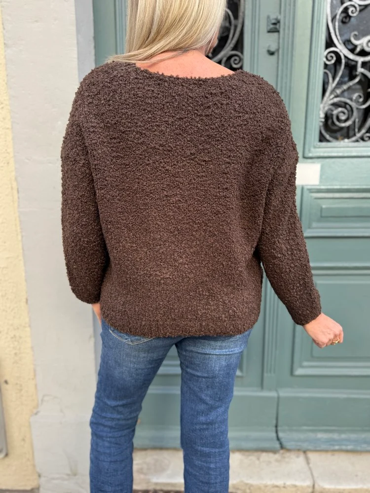 Pull Lilio chocolat