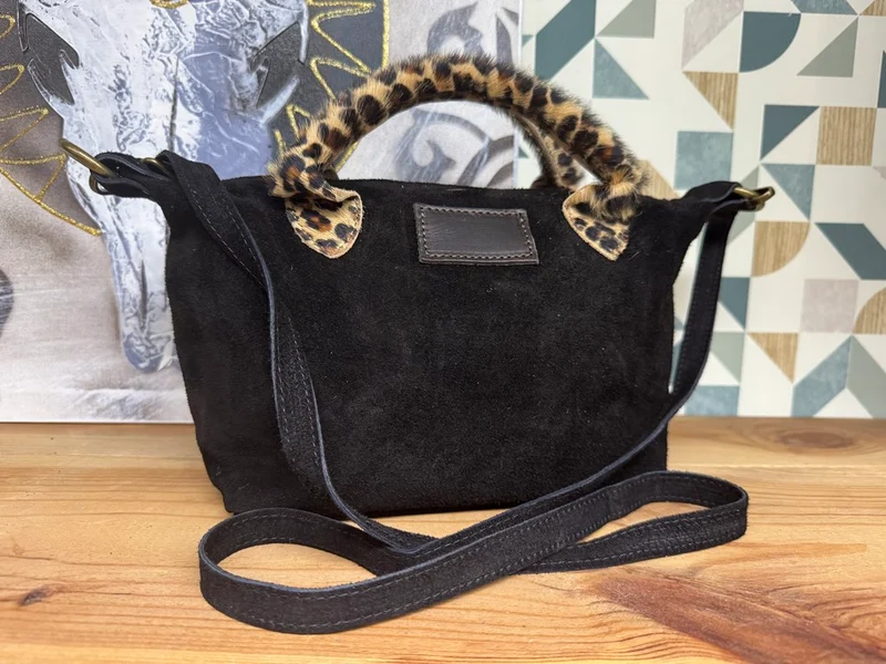 Sac en cuir Arturo noir