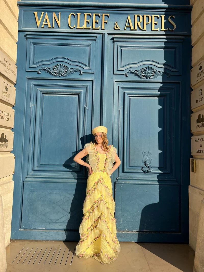 Robe Venezia jaune