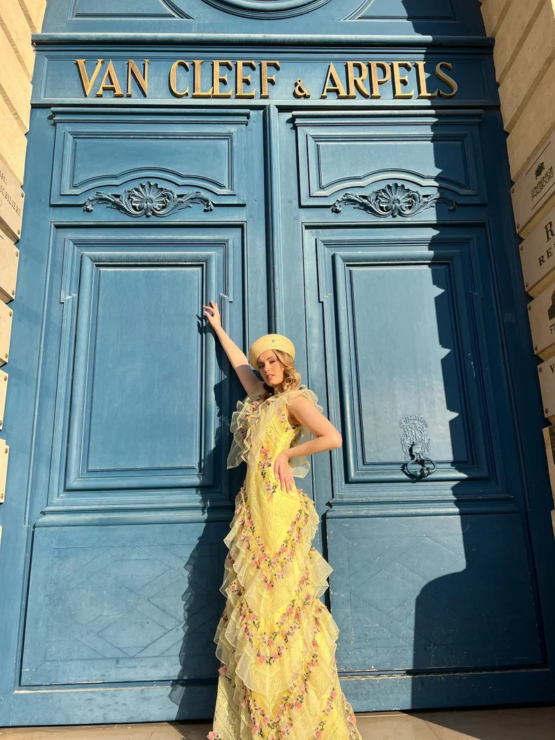 Robe Venezia jaune