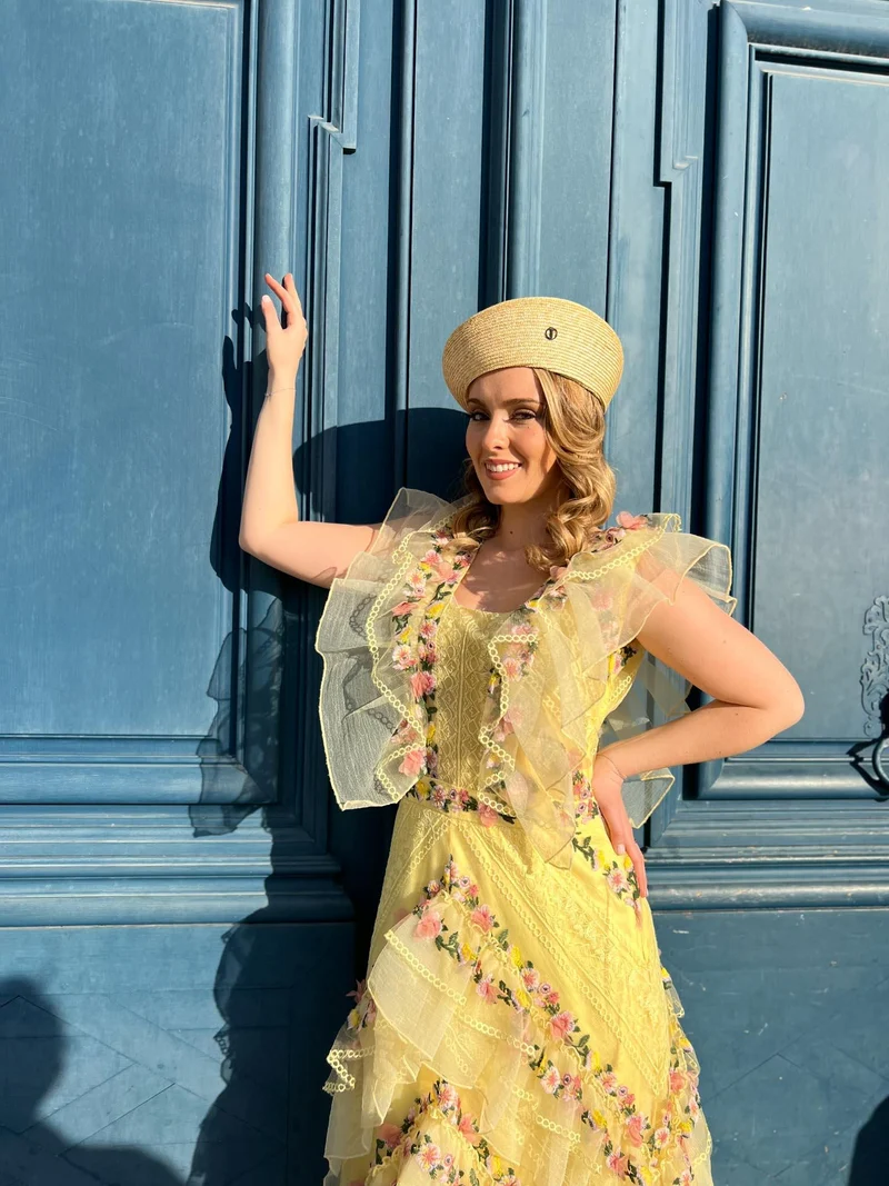 Robe Venezia jaune