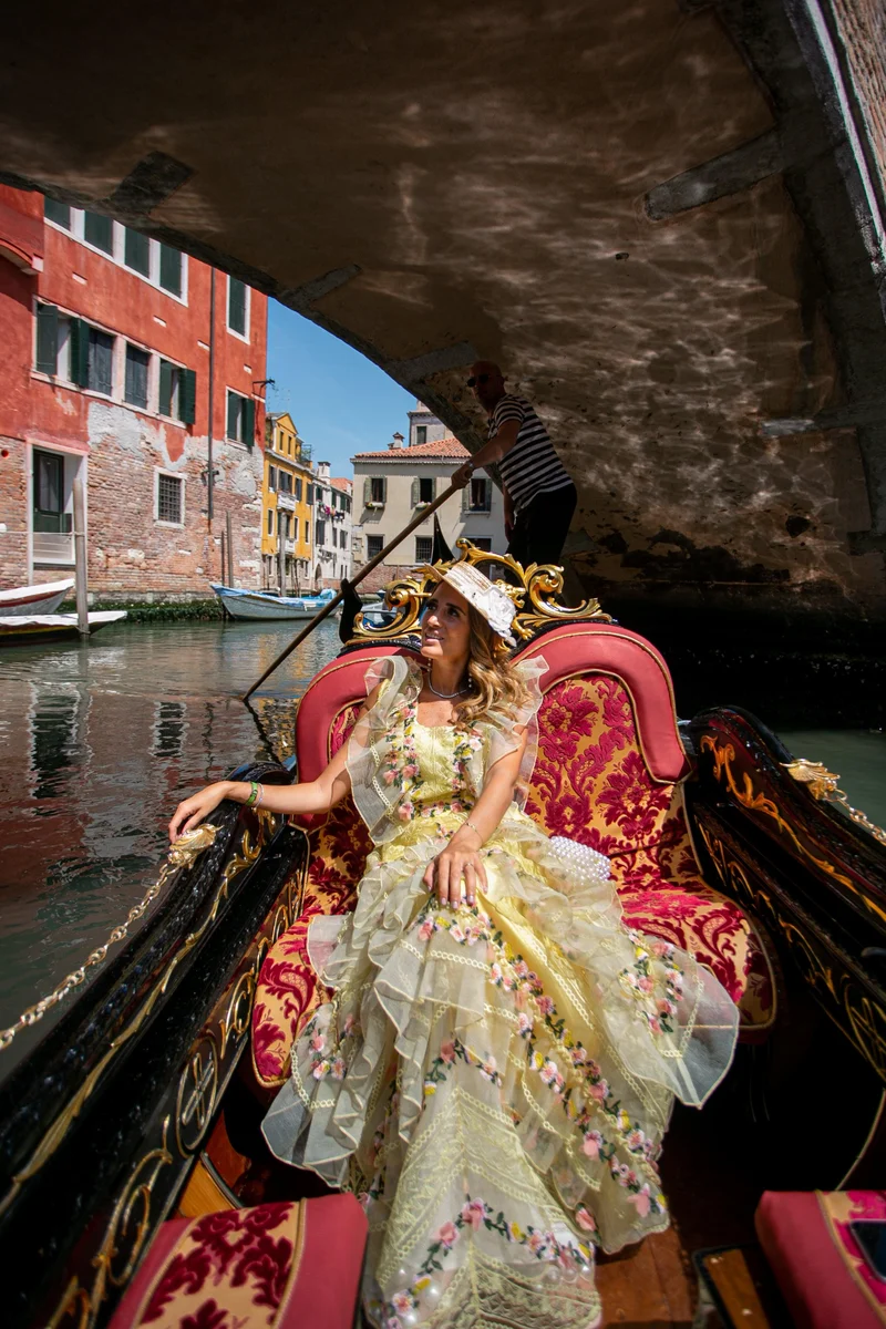 Robe Venezia jaune