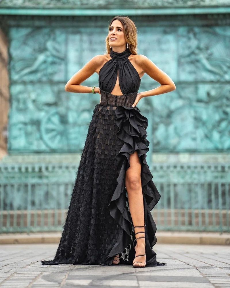 Robe Fiona noir
