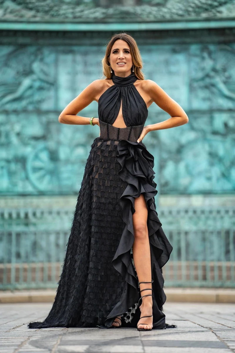Robe Fiona noir
