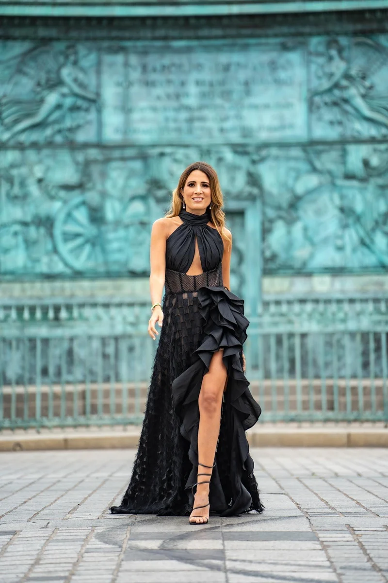 Robe Fiona noir