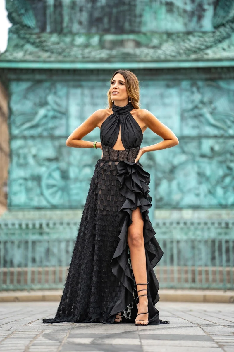 Robe Fiona noir
