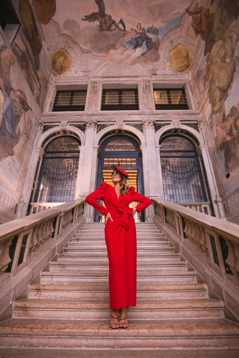 Robe Kiya rouge