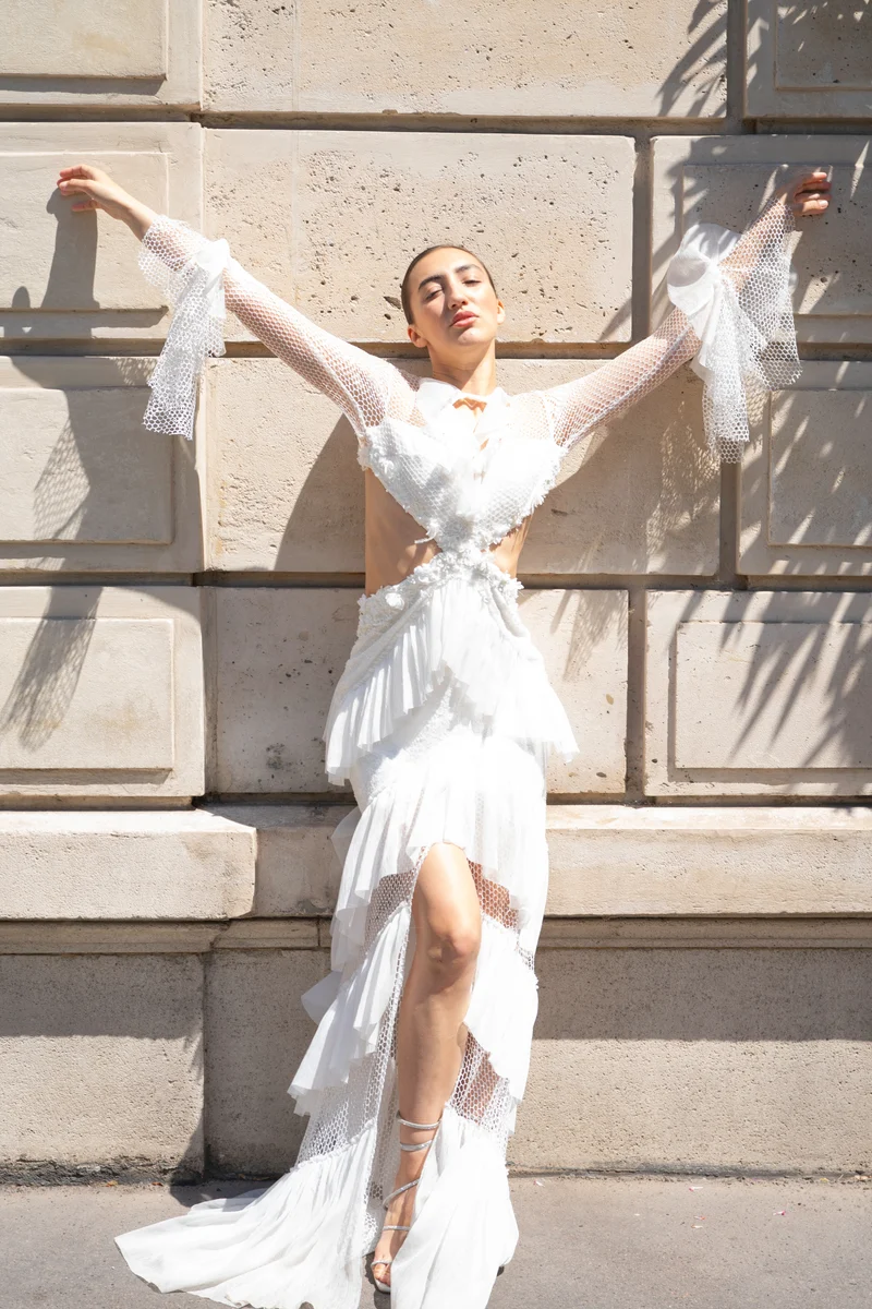 Robe Daphné blanche