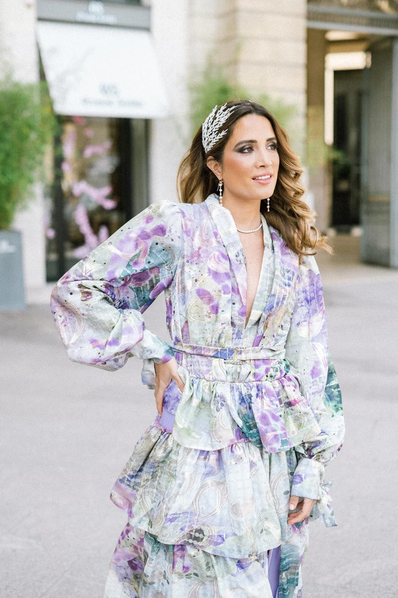 Robe Lisa Parme