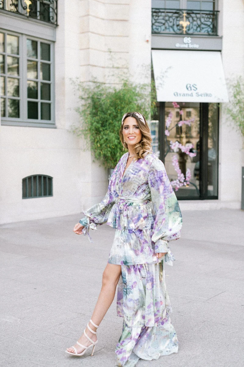 Robe Lisa Parme
