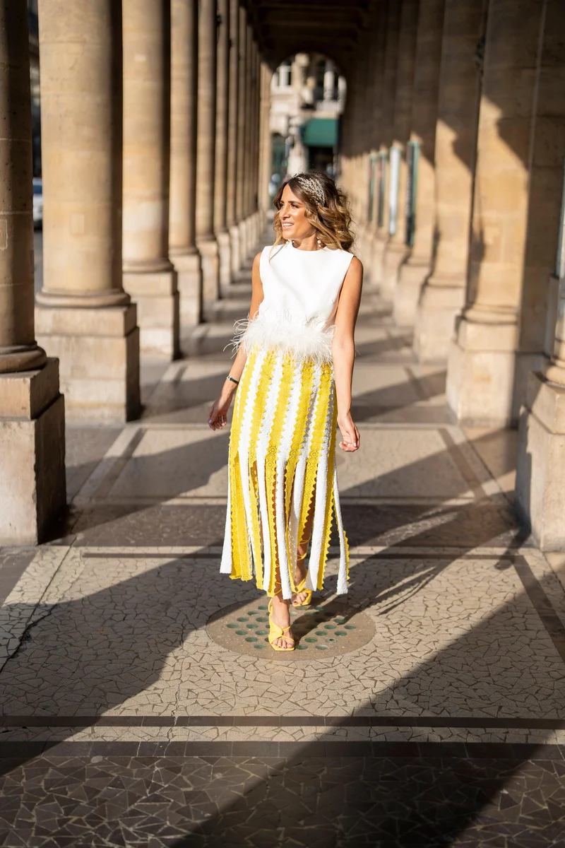 Jupe DIana jaune