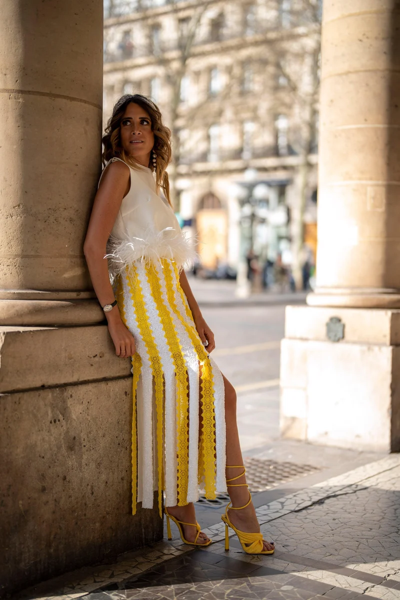 Jupe DIana jaune