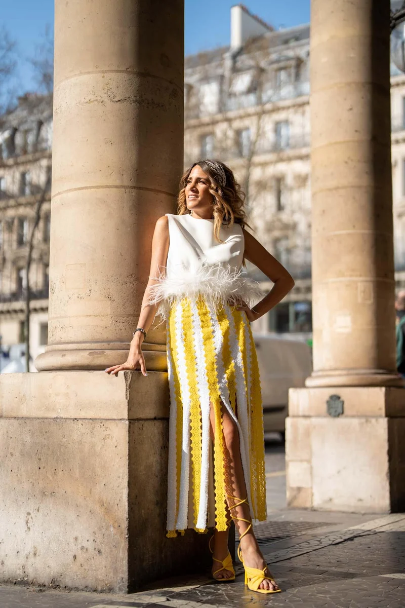 Jupe DIana jaune