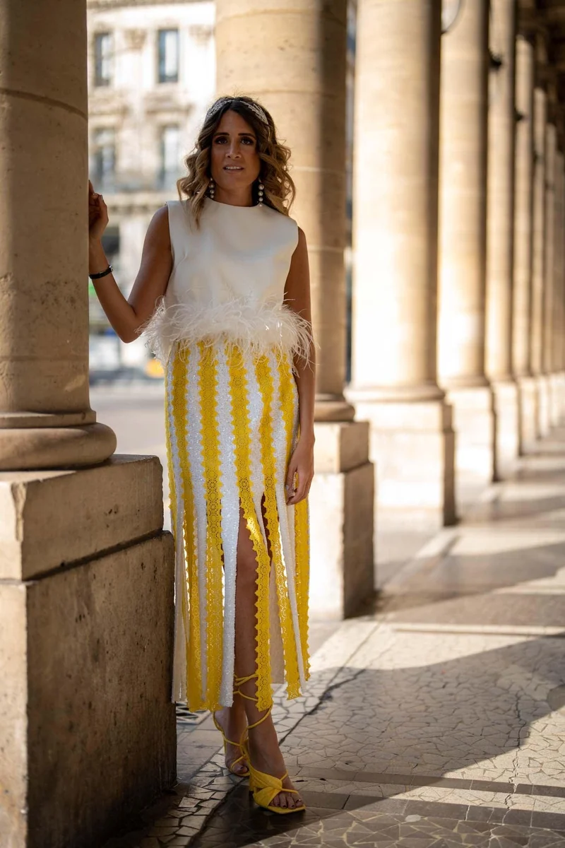 Jupe DIana jaune