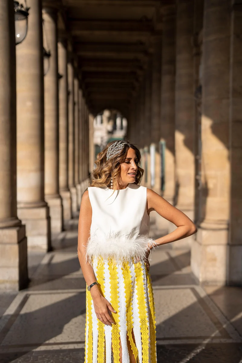 Jupe DIana jaune
