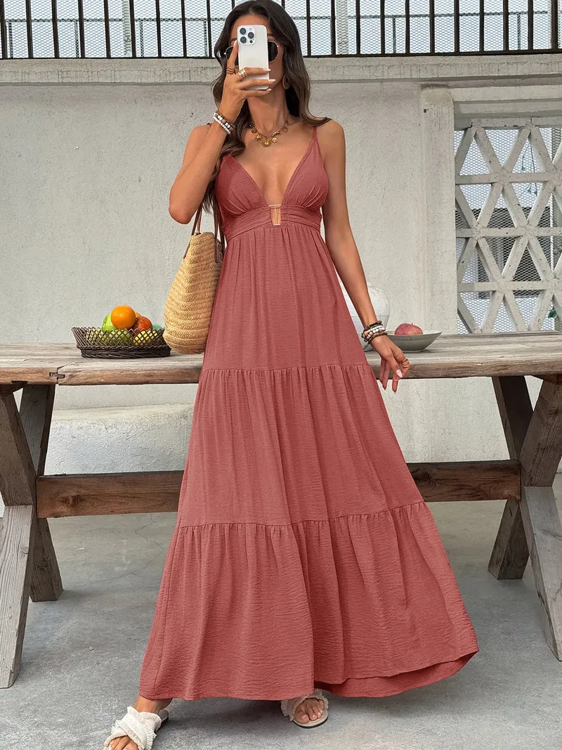 Robe de plage décontractée pour femme
