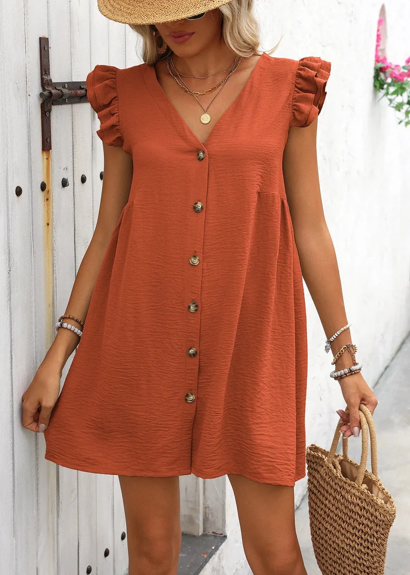 Robe Terracotta Bohemienne