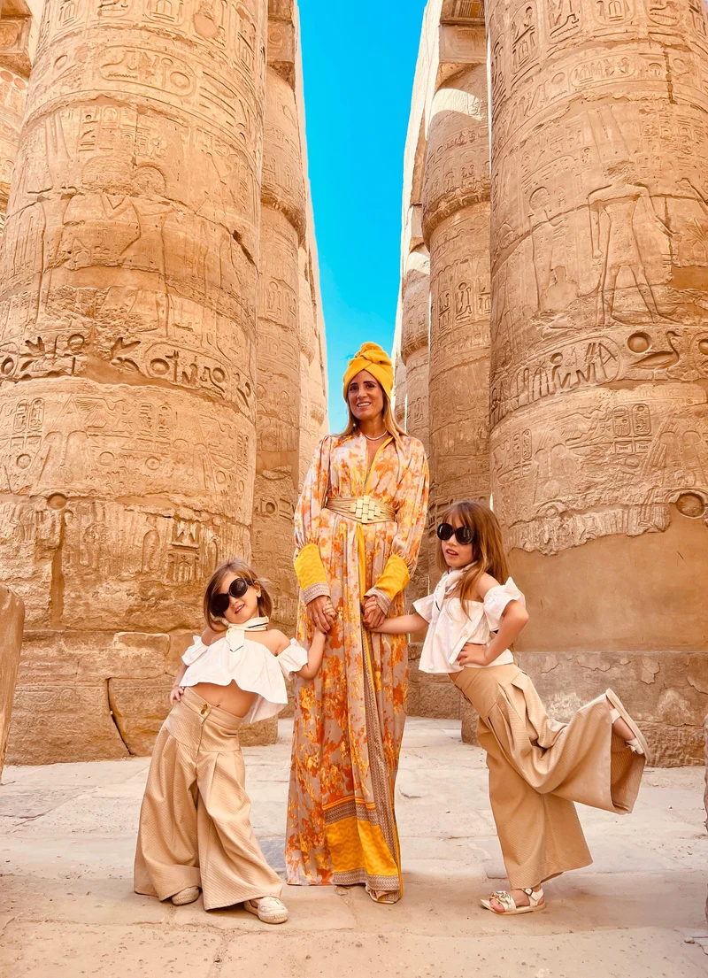 Robe Kimono en soie orange