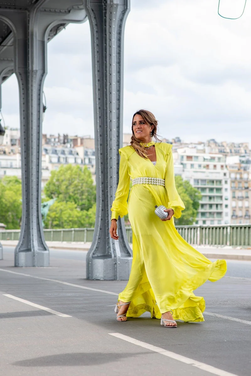 Robe Laos jaune