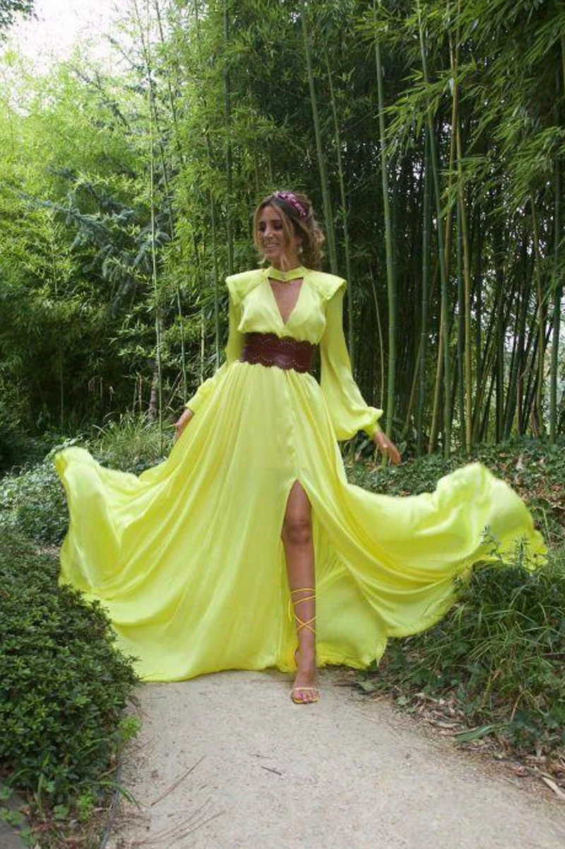 Robe Laos jaune