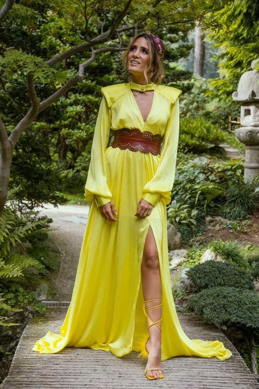 Robe Laos jaune