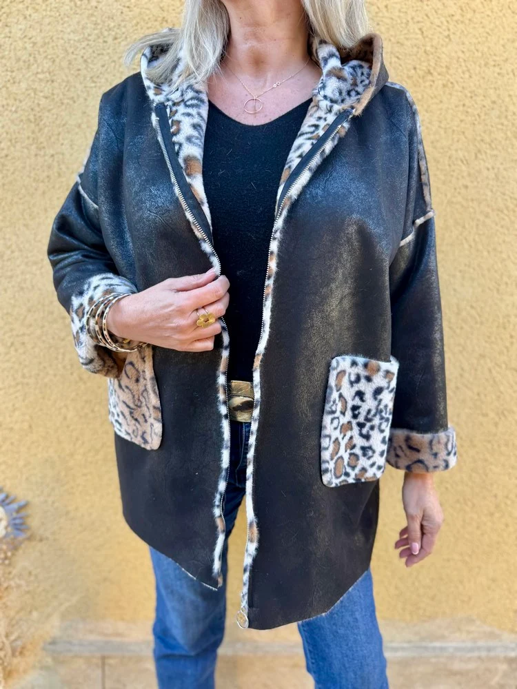 Manteau Arturo noir