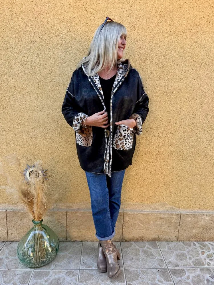 Manteau Arturo noir