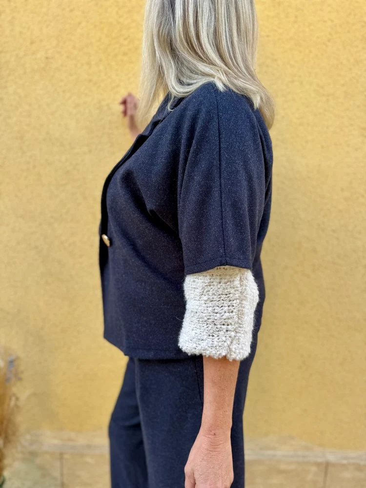 Veste Magda bleu marine