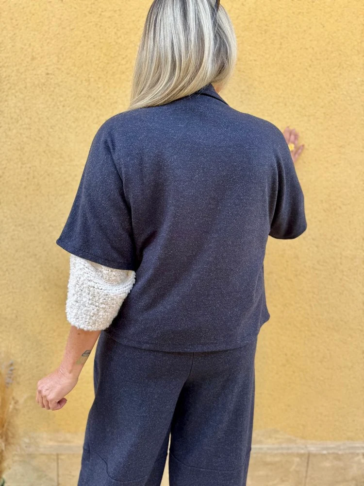 Veste Magda bleu marine