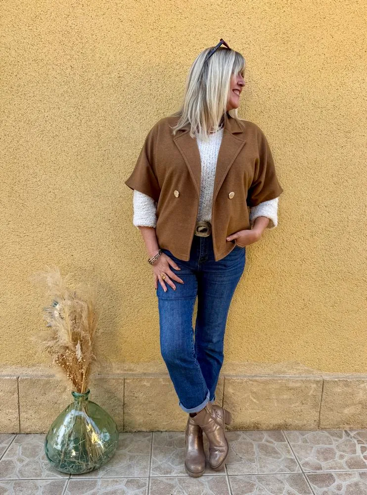 Veste Magda camel