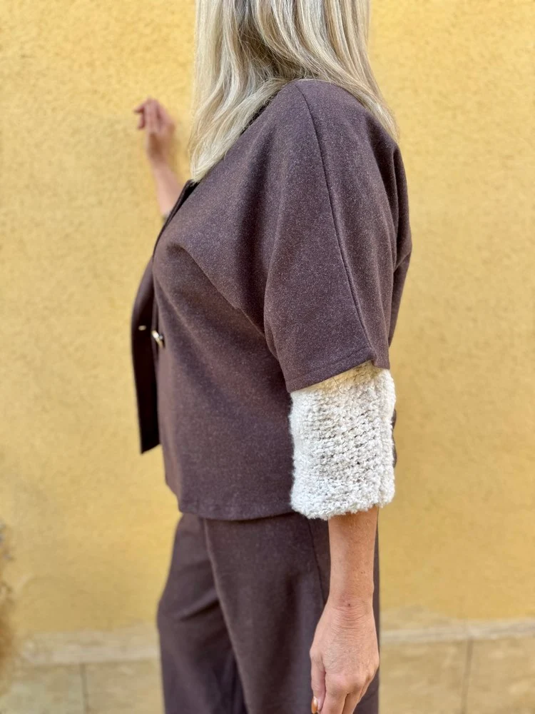 Veste Magda chocolat